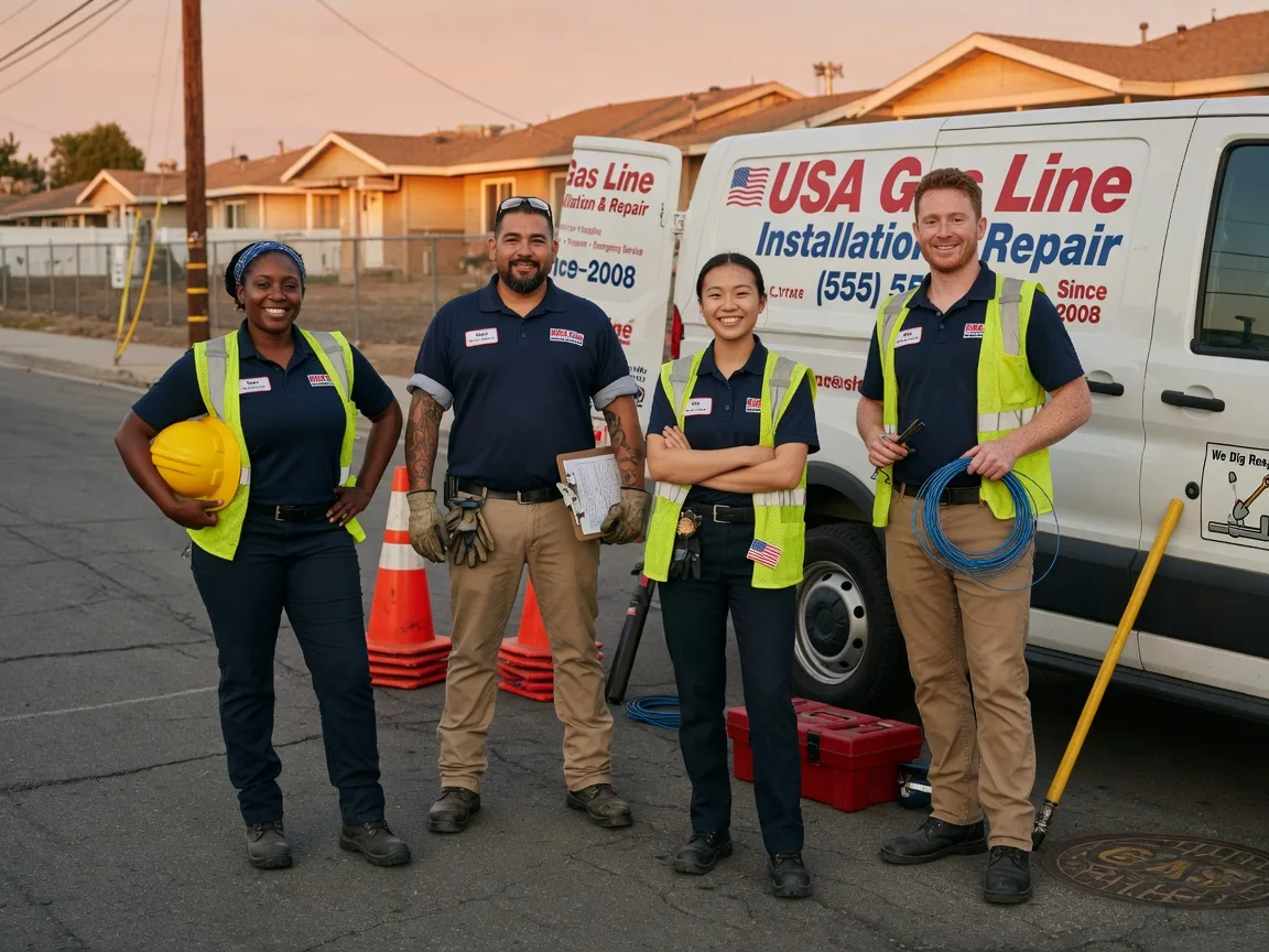 Gas Line Installation company in Steele, ND
